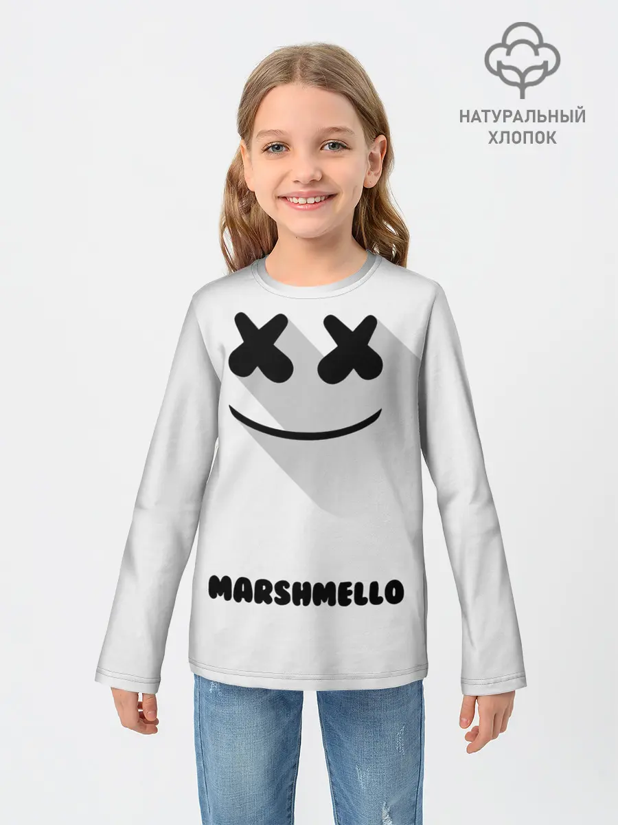 Детский лонгслив / РЮКЗАК MARSHMELLO