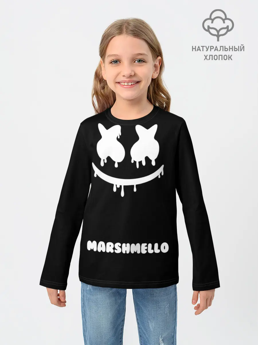 Детский лонгслив / РЮКЗАК MARSHMELLO