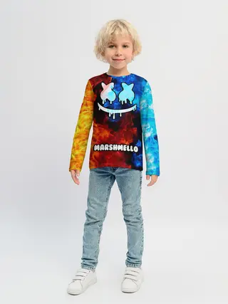 Детский лонгслив / РЮКЗАК MARSHMELLO