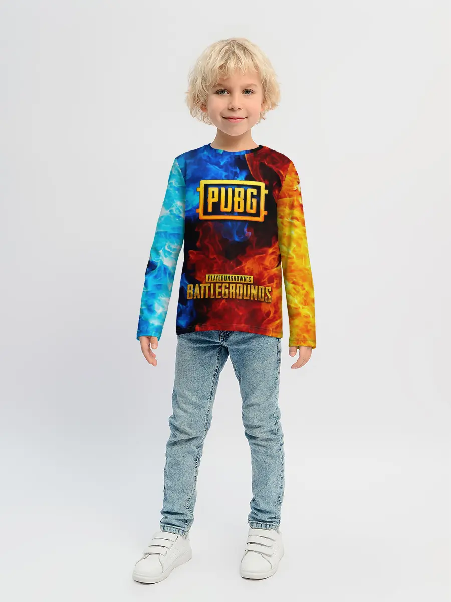 Детский лонгслив / PUBG