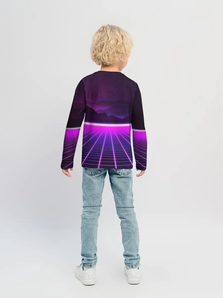 Детский лонгслив / 90 YEARS sunrise