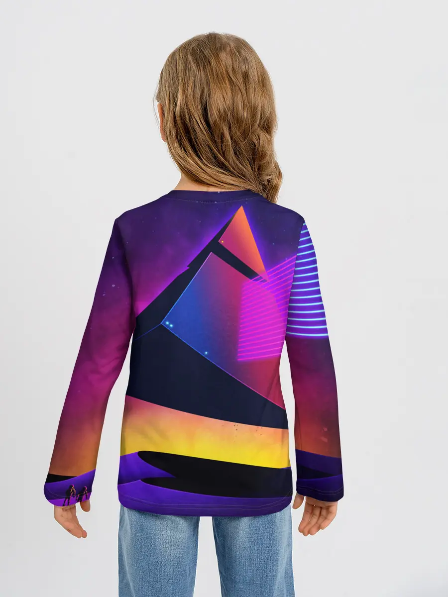 Детский лонгслив / СТИЛЬ ГЕОМЕТРИЯ