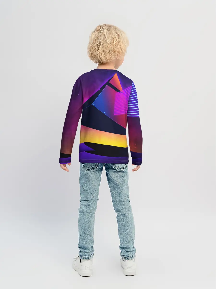 Детский лонгслив / СТИЛЬ ГЕОМЕТРИЯ