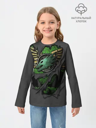 Детский лонгслив / Доспехи Саламандр