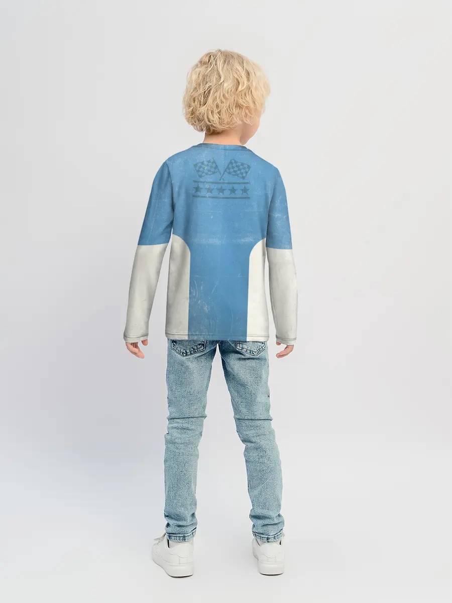 Детский лонгслив / Karting time