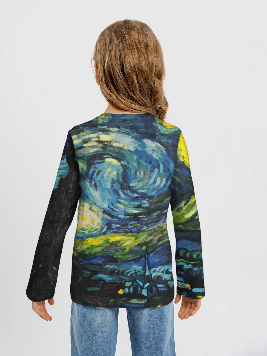 Детский лонгслив / ЗВЕЗДНАЯ НОЧЬ