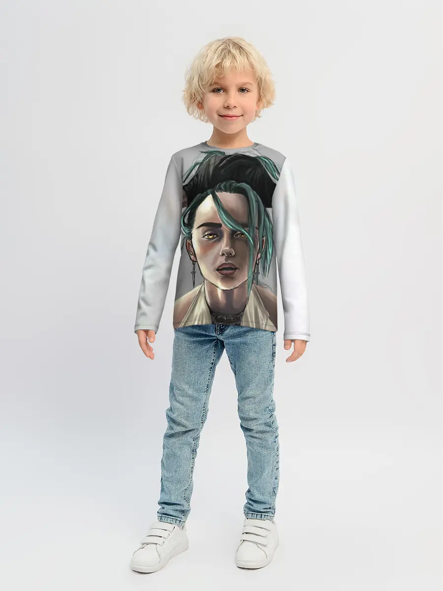 Детский лонгслив / Билли Айлиш