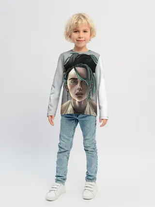 Детский лонгслив / Билли Айлиш