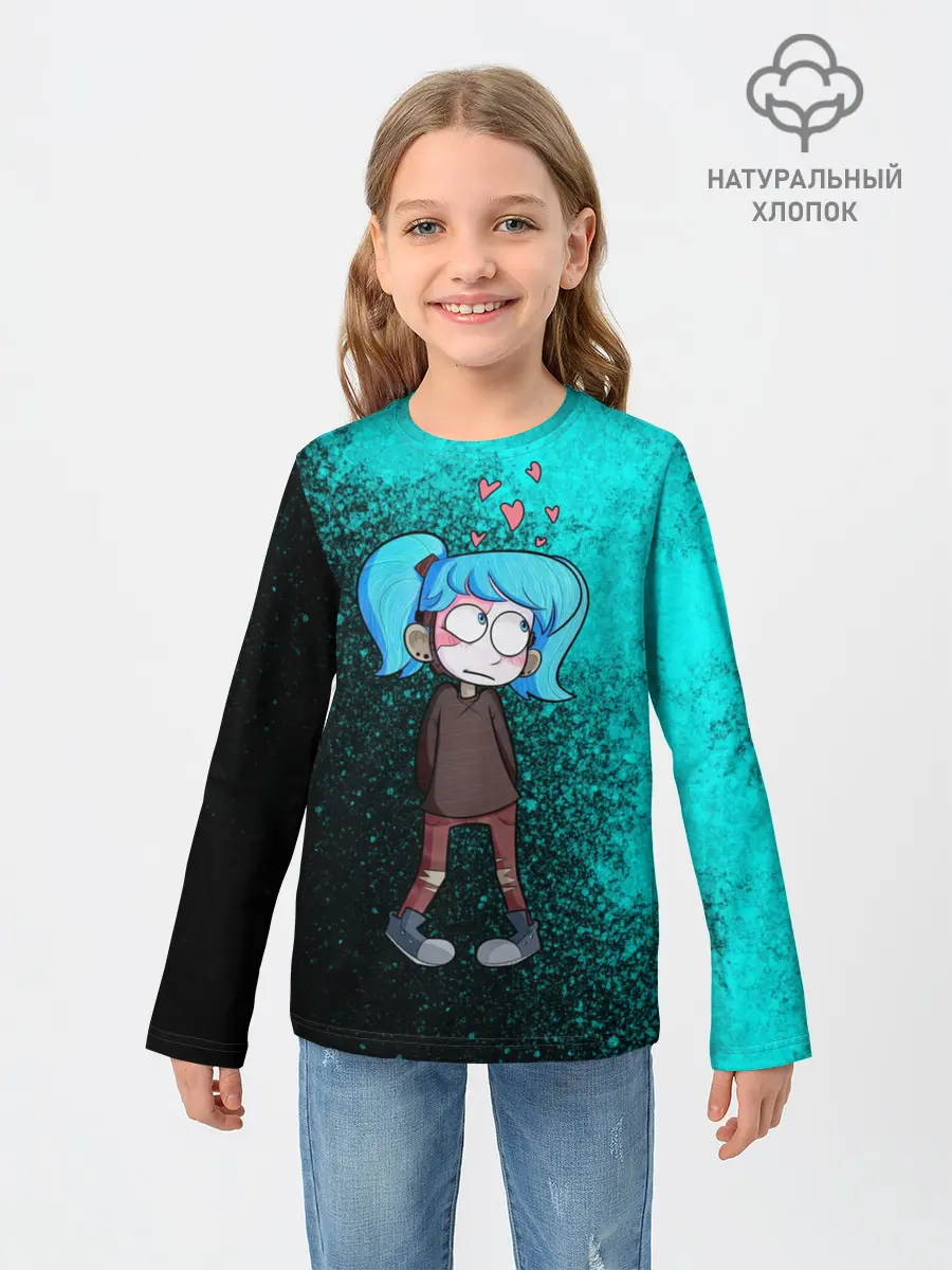 Детский лонгслив / Sally face