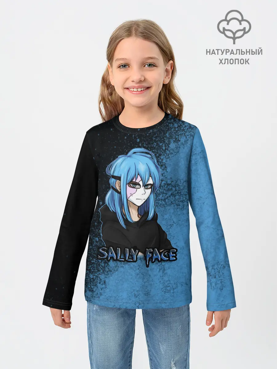 Детский лонгслив / Sally face