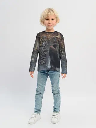 Детский лонгслив / Watch Dogs