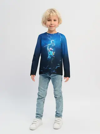 Детский лонгслив / КАРАСЬ FORTNITE