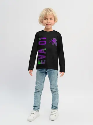 Детский лонгслив / Eva 01