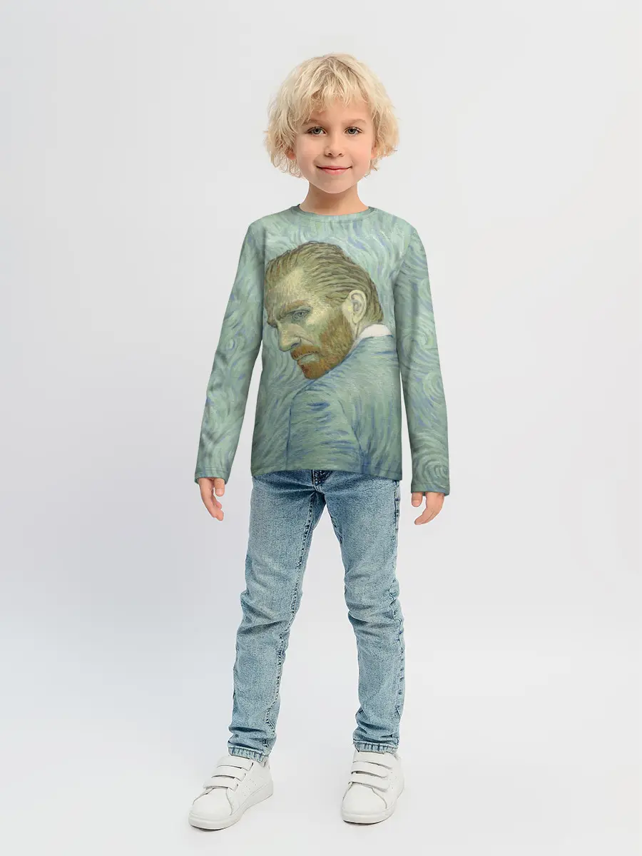 Детский лонгслив / Ван Гог