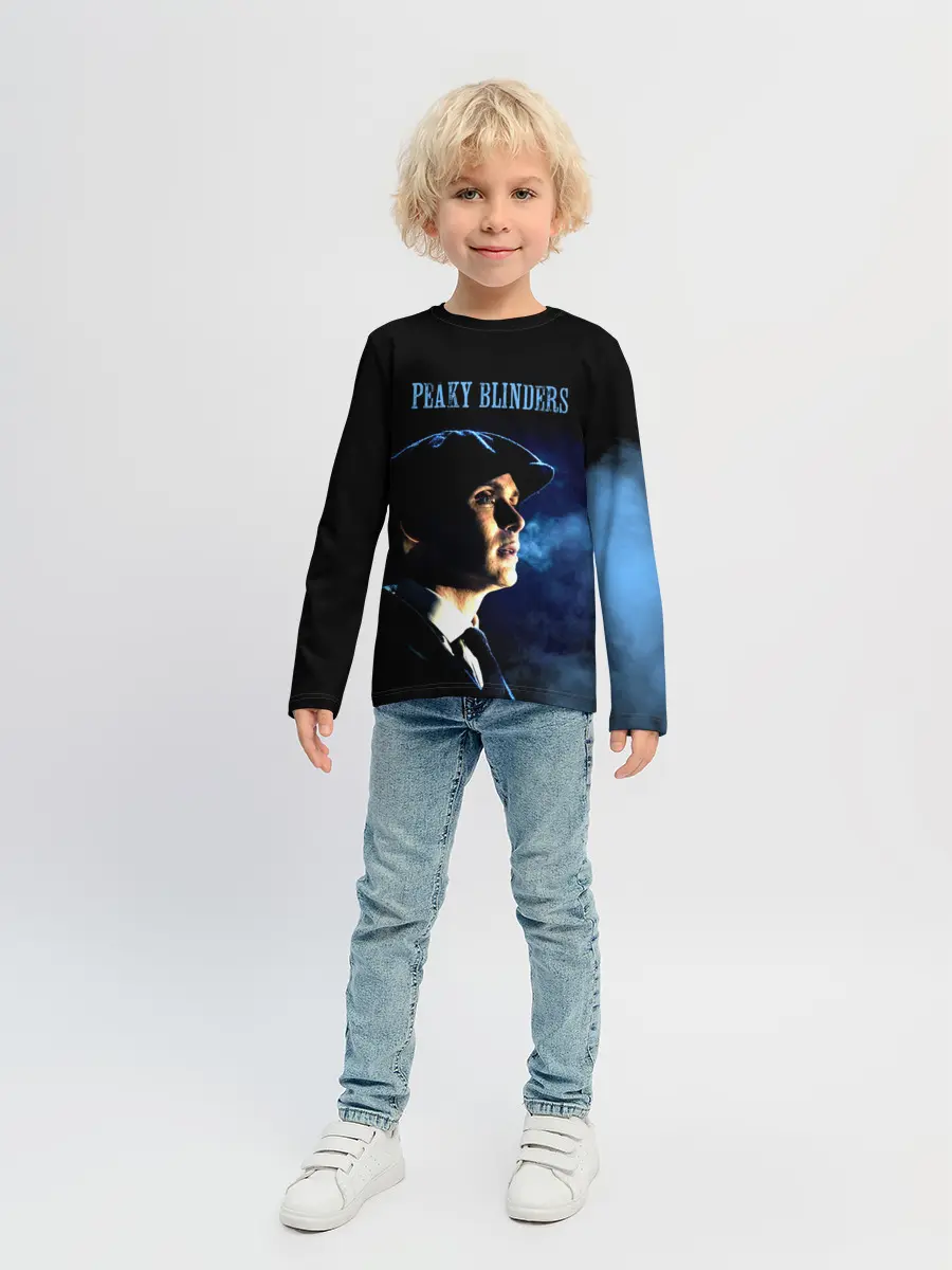 Детский лонгслив / Острые козырьки