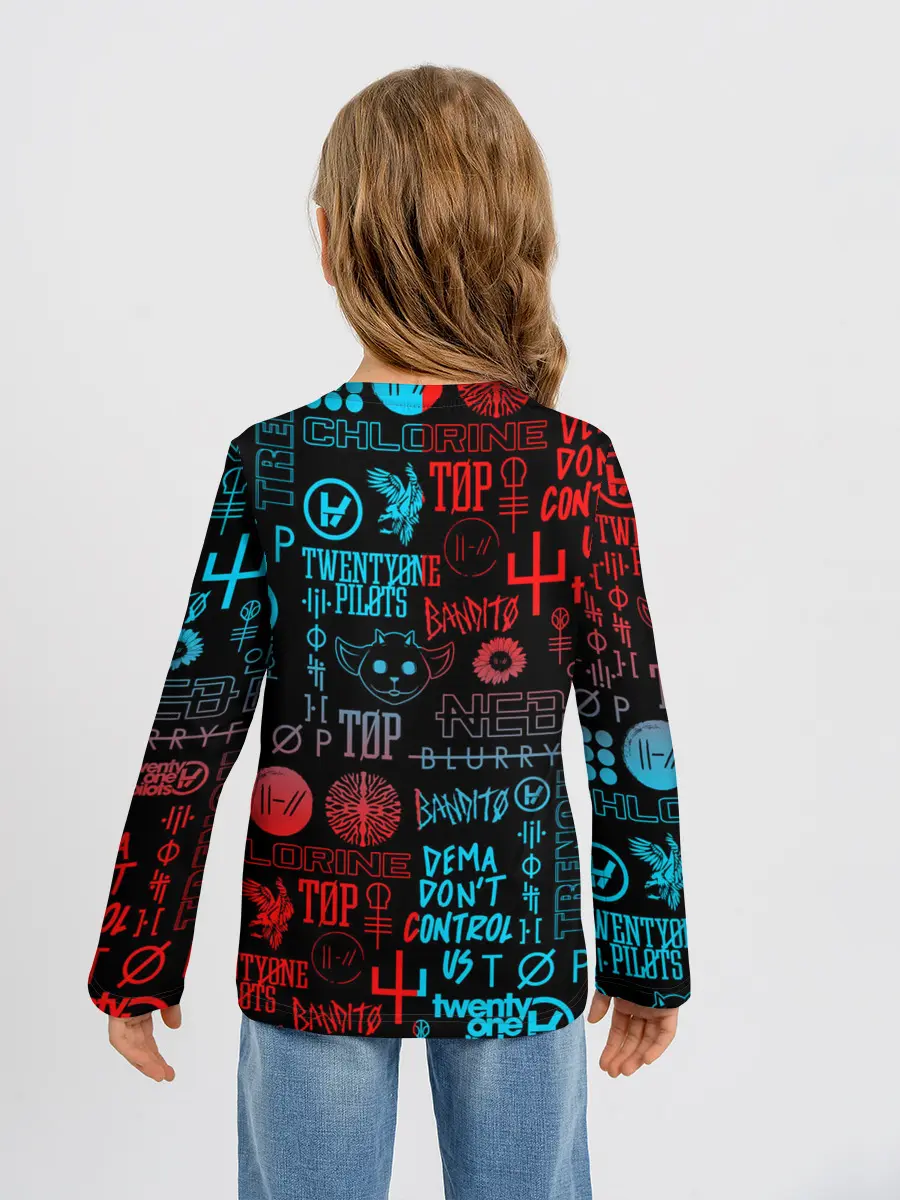 Детский лонгслив / TWENTY ONE PILOTS