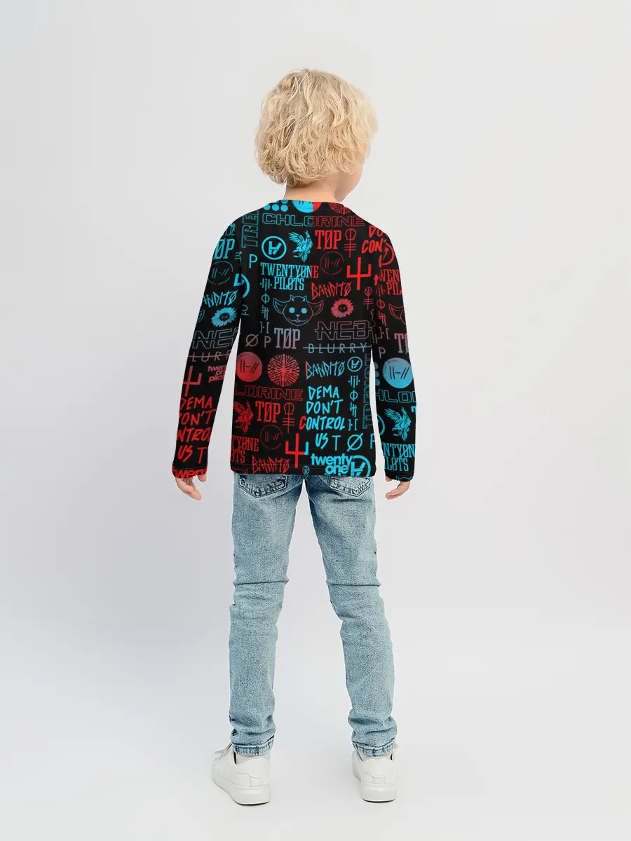 Детский лонгслив / TWENTY ONE PILOTS