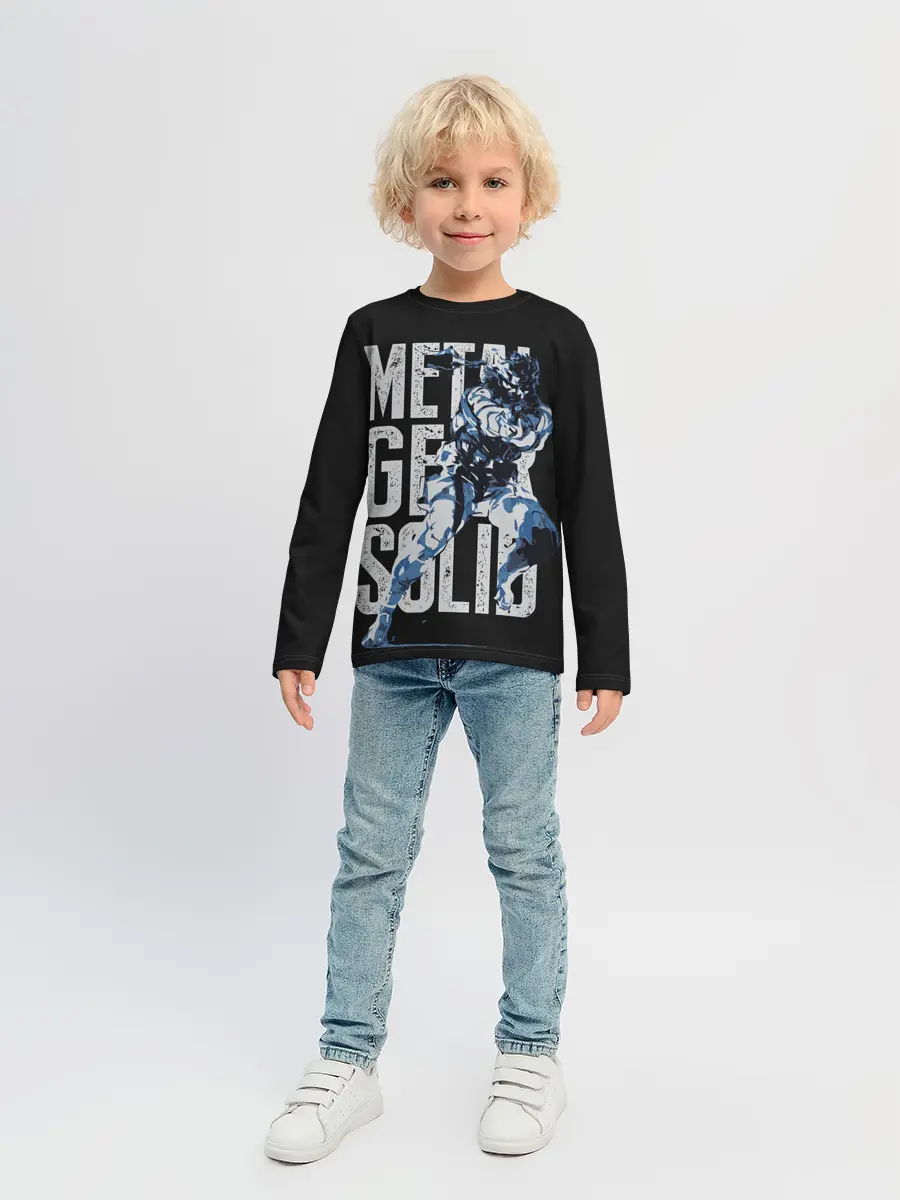 Детский лонгслив / Metal Gear