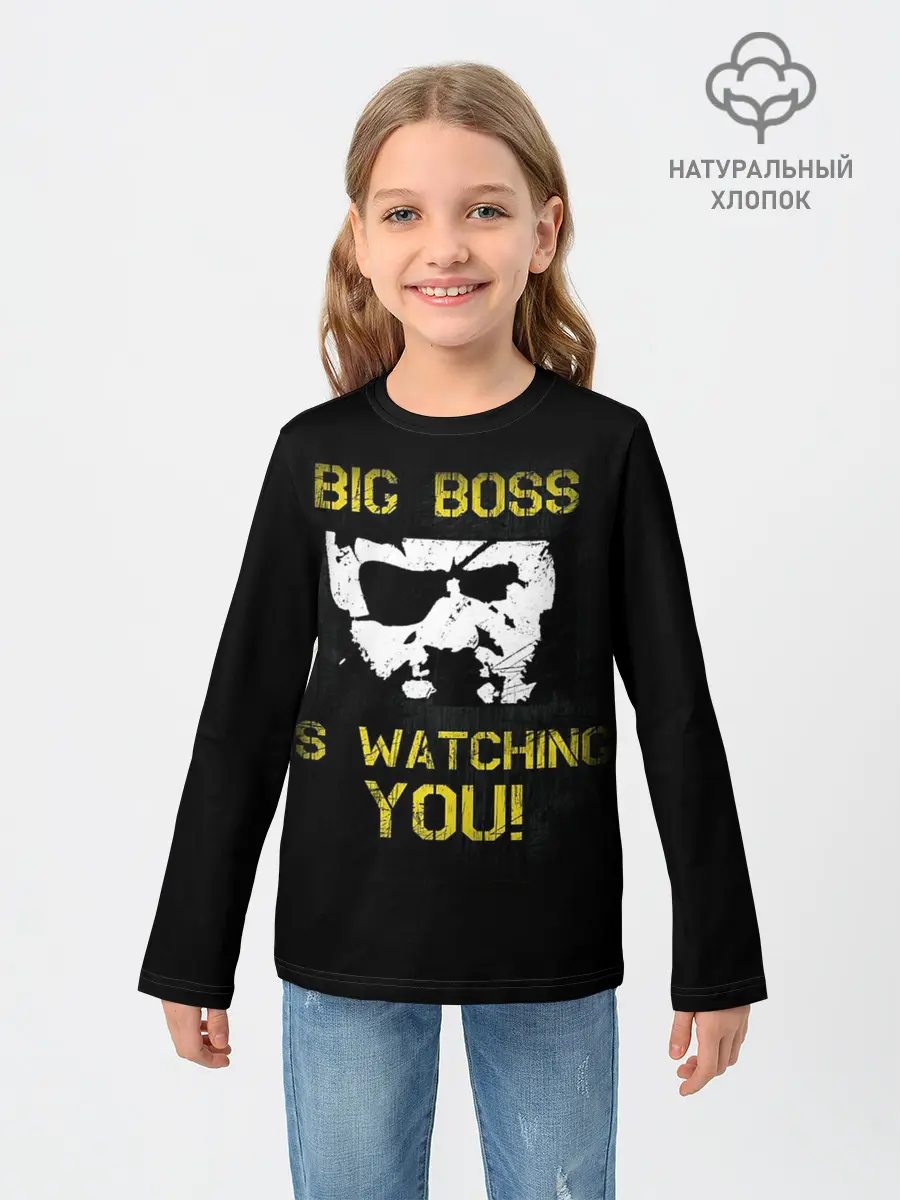 Детский лонгслив / Metal Gear