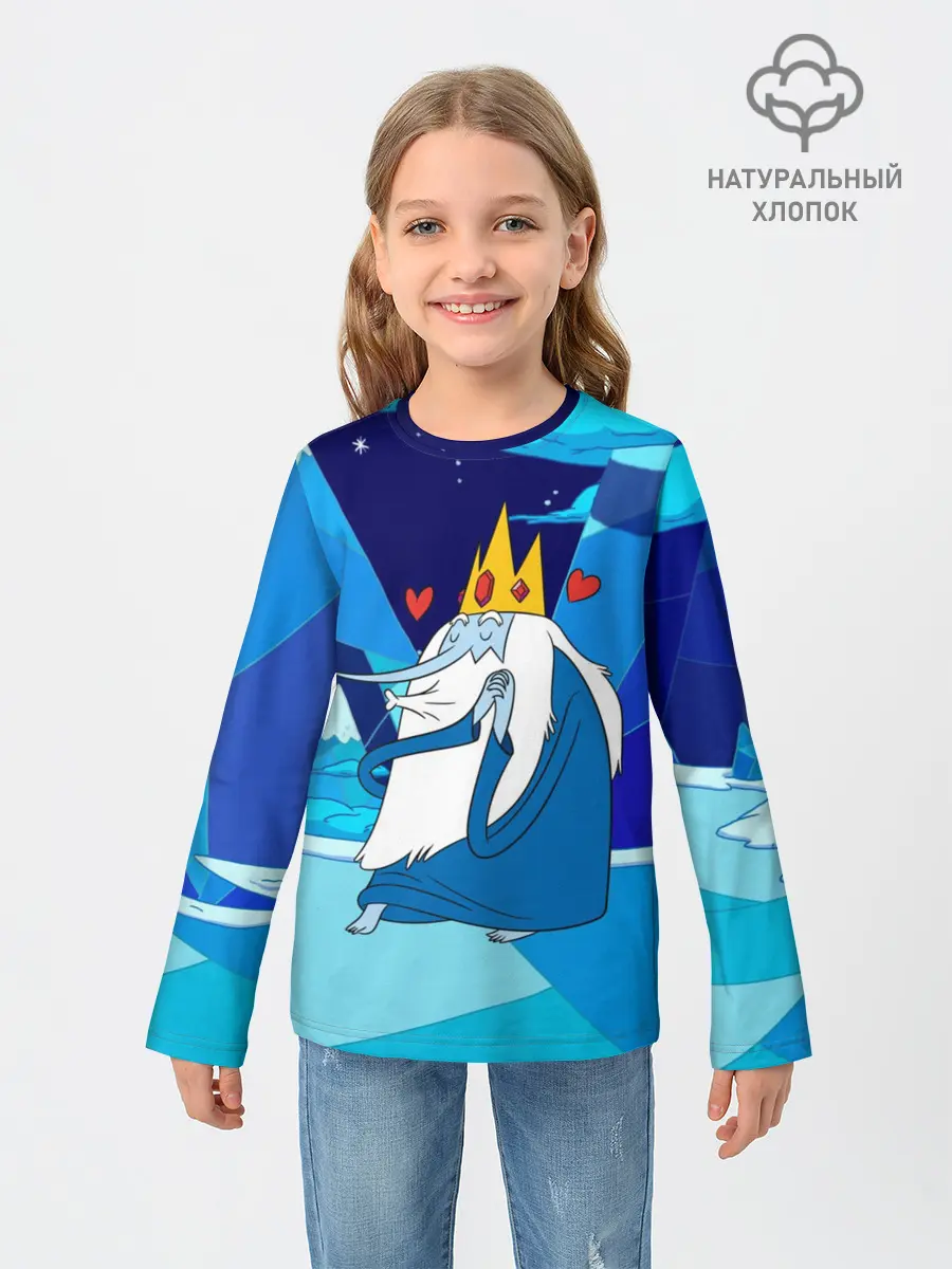 Детский лонгслив / Ледяной король