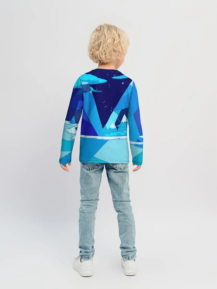 Детский лонгслив / Ледяной король