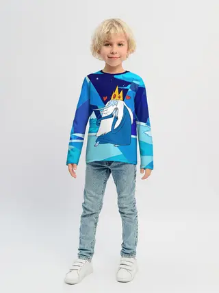 Детский лонгслив / Ледяной король