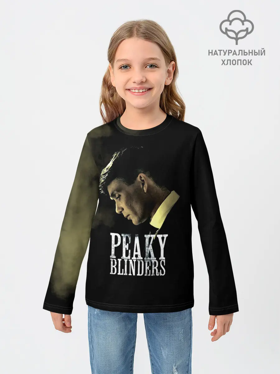Детский лонгслив / Острые козырьки