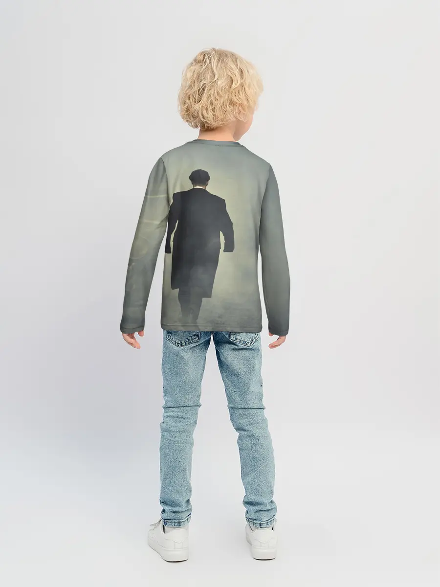 Детский лонгслив / Острые козырьки