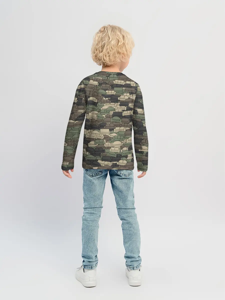 Детский лонгслив / Диванные войска