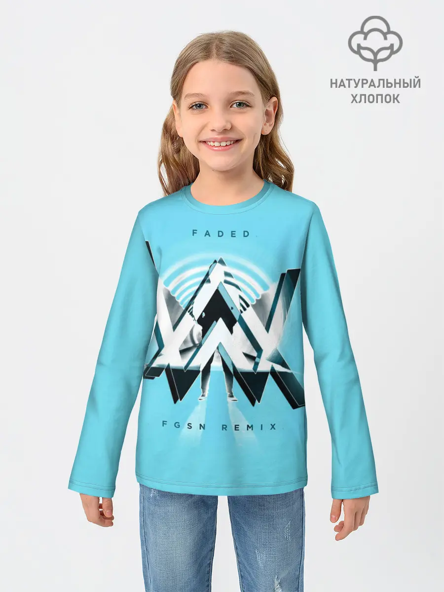 Детский лонгслив / Alan Walker