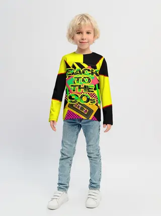 Детский лонгслив / Back to the 90
