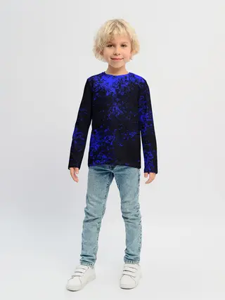 Детский лонгслив / БРЫЗГИ КРАСОК