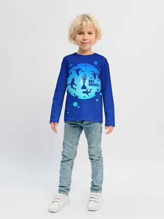 Детский лонгслив / One Breath