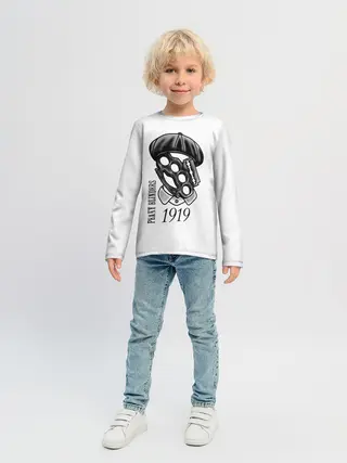 Детский лонгслив / Острые козырьки