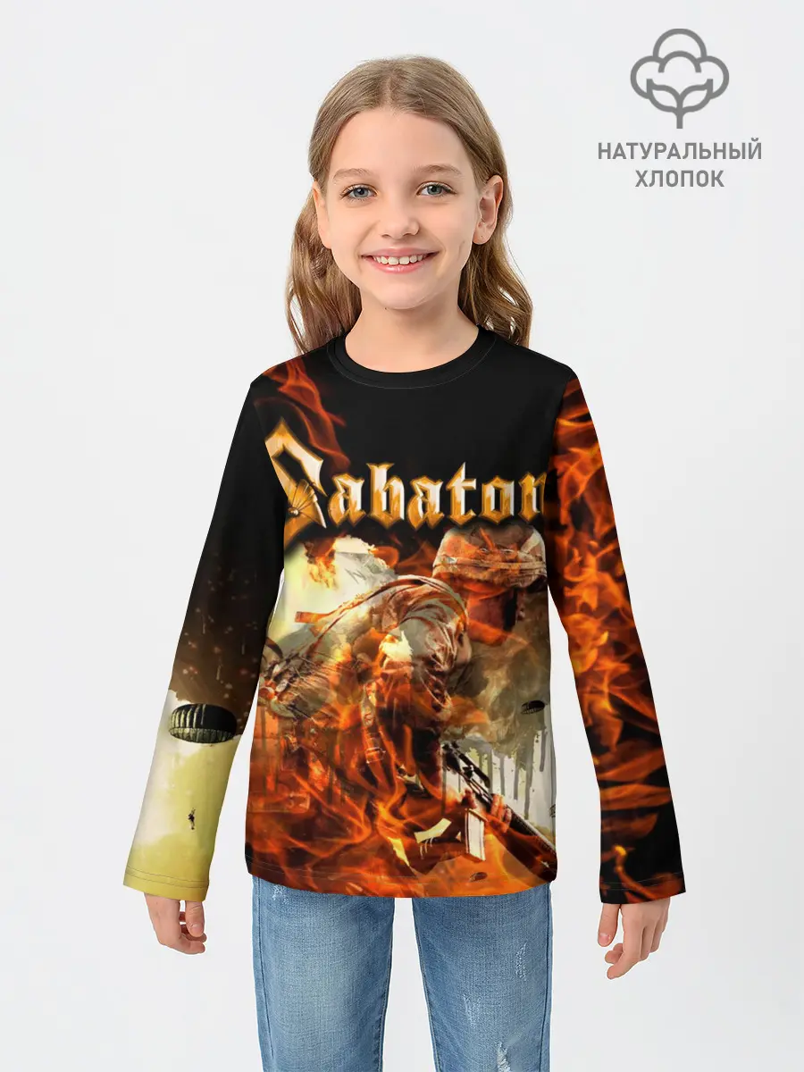 Детский лонгслив / Sabaton