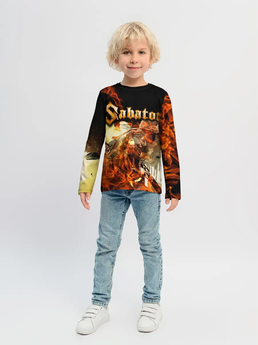 Детский лонгслив / Sabaton