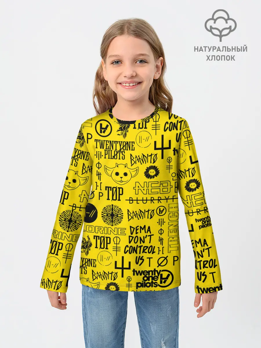 Детский лонгслив / TWENTY ONE PILOTS