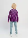 Детский лонгслив / Checkerboard Color