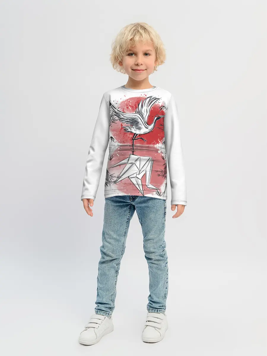 Детский лонгслив / Японская мечта