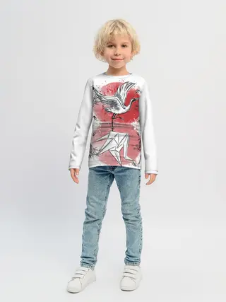 Детский лонгслив / Японская мечта