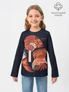 Детский лонгслив / Японская Лиса