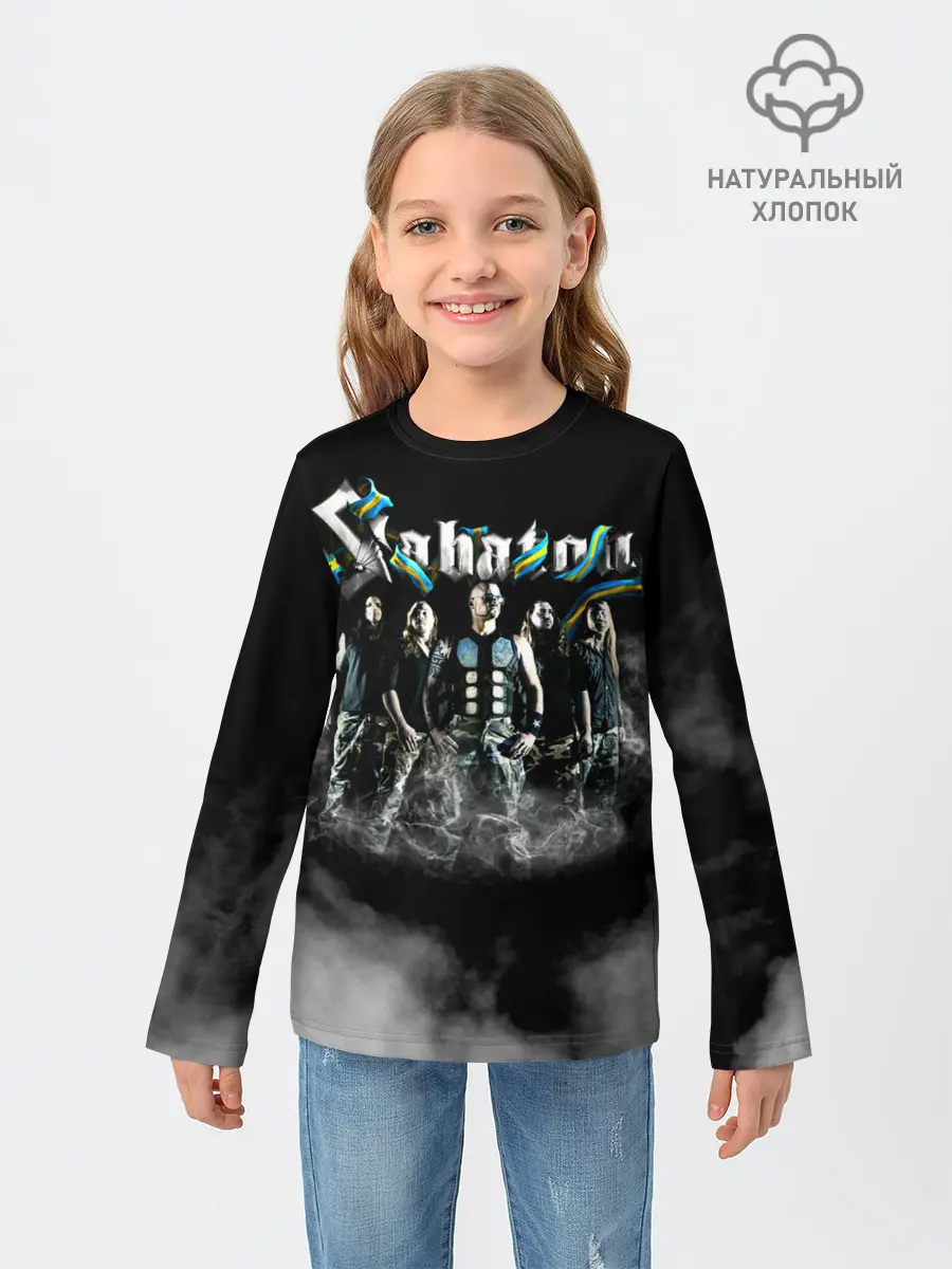 Детский лонгслив / Sabaton