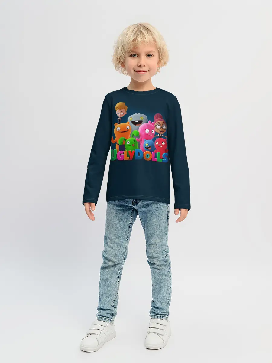 Детский лонгслив / UglyDolls. Куклы с характером