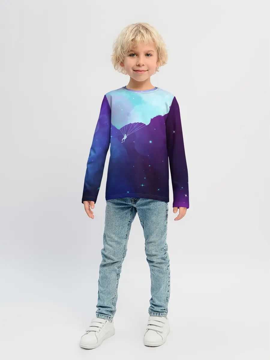 Детский лонгслив / Skydiver