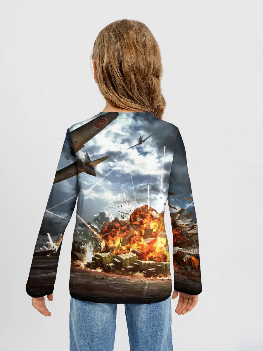 Детский лонгслив / Sabaton