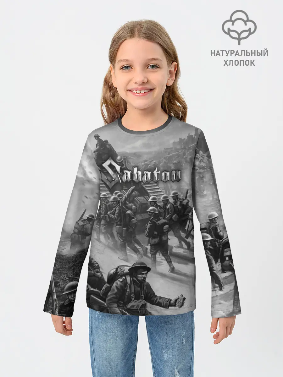 Детский лонгслив / Sabaton