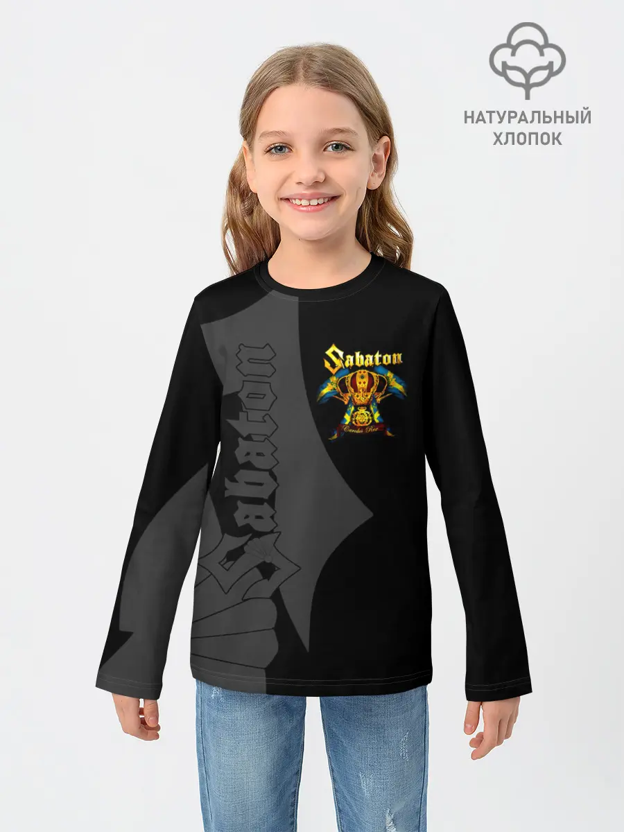 Детский лонгслив / Sabaton