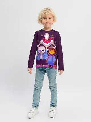 Детский лонгслив / Персонажи Undertale