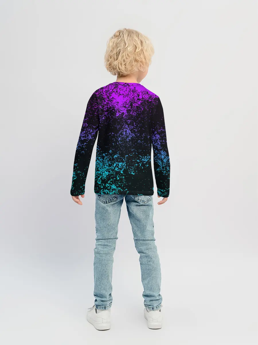 Детский лонгслив / БРЫЗГИ КРАСОК