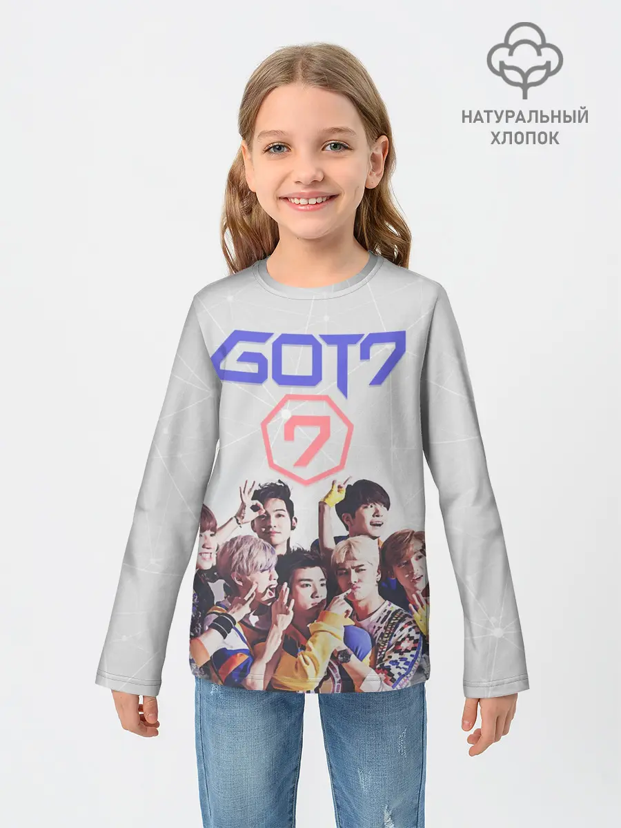 Детский лонгслив / Got7